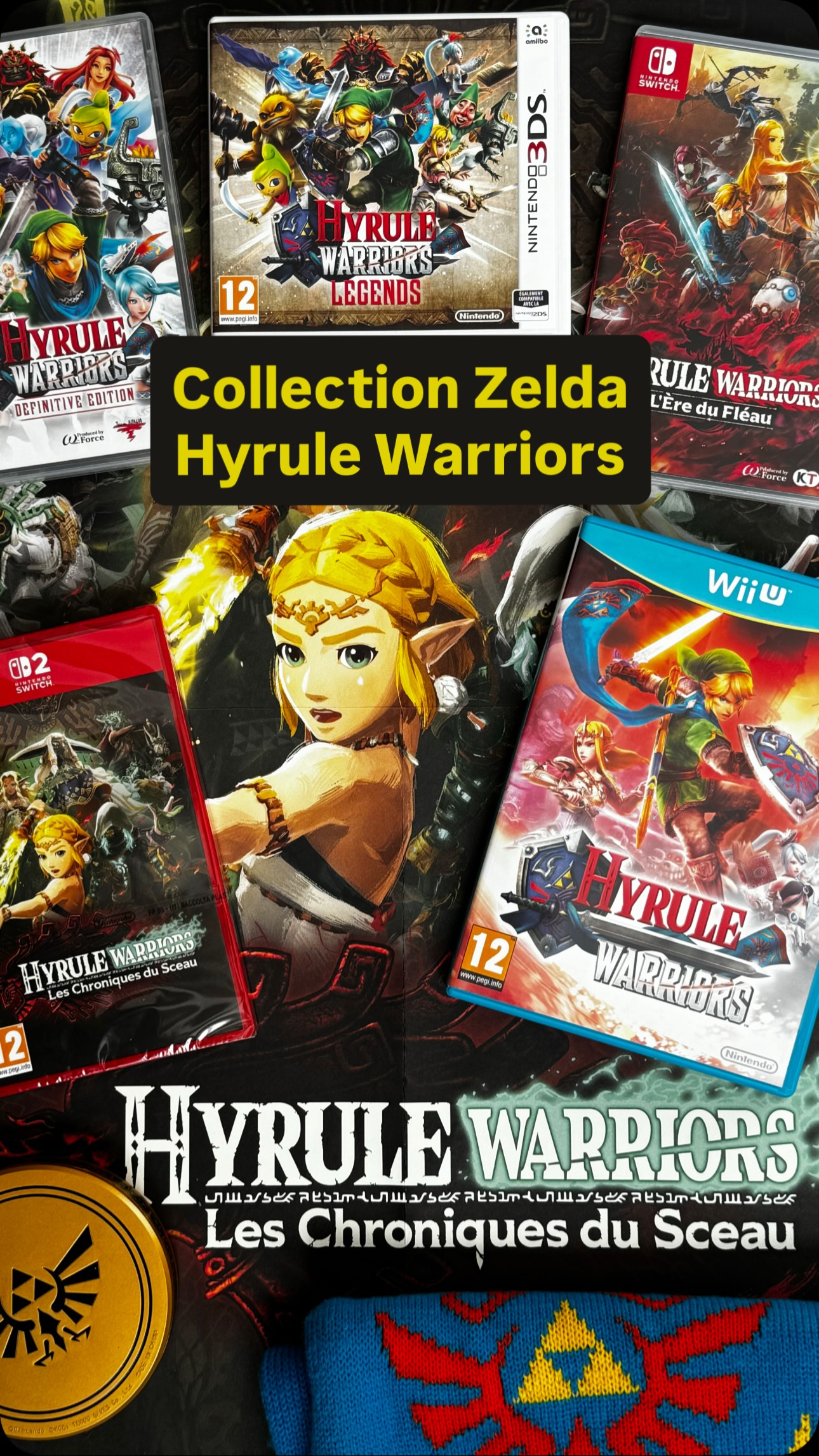 Ma collection #Zelda Hyrule Warriors avec le nouveau jeu « Les Chroniques du Sceau » sur Nintendo Switch 2 !
Vous connaissez cette série ?
Moi j’adore 😍

#HyruleWarriors #NintendoSwitch2 #Nintendo
#gamersofinstagram #jeuxvideo #jeuvideo #videogames #videogame #gamestagram #instagaming #instagame #instagamer #gamerlife #gamingposts #videogameaddict #retrogames #switch2 #nintendoswitchgames #nintendoswitch #switch #nintendolife #nintendocollection