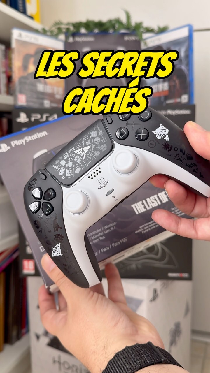 ❌ LES SECRETS CACHÉS 😱 ⬇️ Description ⬇️
Manette DualSense édition The Last of Us
En vrai c’est pas aussi caché que ça ^^ mais en fonction de la lumière on voit plus ou moins bien les différents symboles qui sont des références aux TLOU.
❗️Mais la particularité c’est que ce sont les icônes de trophées de The Last of Us 🏆
La plupart est en noir mais 3 sont en blanc :
- l’emblématique logo des Lucioles peint à la bombe apparu pour la toute première fois dans The Last of Us Part I
- le papillon (le fameux !)
- le loup symbolisant la dualité d’Ellie et d’Abby dans The Last of Us Part II
J’adore cet effet vernis sélectif sur les symbole alors que la manette est plutôt mat.
J’aurais bien aimé que le logo au dos soit aussi brillant.
En tout c’est sympa que même la boite ait cet aspect brillant sur les symboles.
Par contre les gâchettes blanches ça va être salissant !
Mais qui joue avec une manette en édition limitée ? 😅
Vous le saviez ? (Moi mais si j’ai platiné les 2 jeux, j’ai pas reconnu tous les trophées 🏆)
Vous validez cette édition limitée #thelastofus ? 🎮
-
#ps5 #ps5pro #playstation5 #gaming #thelastofuspart2 #DualSense
@playstationfr @playstation_belgique @playstationit @playstation
