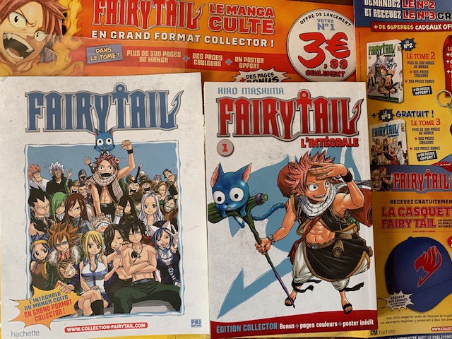 [Manga] Fairy Tail – L’intégrale en grand format chez Hachette